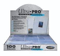 Ultra Pro: 9-Pocket Binder Pages (Silver Series) Binders & Pages Ultra Pro