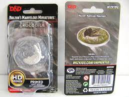 D&D Nolzur's Marvelous Miniatures: W11 Crocodile Unpainted Miniatures WizKids