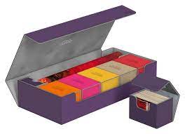 Ultimate Guard - Superhive 550+ Standard Size Xenoskin Purple Deck Boxes & Storage Ultimate Guard