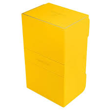 Stronghold Convertible Yellow (200Ct) Deck Boxes & Storage Gamegenic