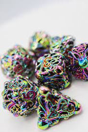 Foam Brain Games: Mind Eater 7-Die Set (Hollow Metal) Dice & Gaming Accessories Foam Brain Games