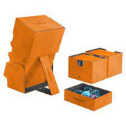 Stronghold Convertible Orange (200Ct) Deck Boxes & Storage Gamegenic