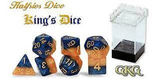 Gate Keeper Games: King's Dice Halfsies: 7-Die set Dice & Gaming Accessories Gate Keeper Games