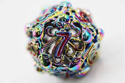 Foam Brain Games: Mind Eater 7-Die Set (Hollow Metal) Dice & Gaming Accessories Foam Brain Games