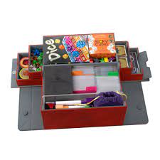 Gamegenic: Games' Lair 600+ - Red Storage Boxes & Organizers Gamegenic