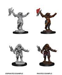 D&D Nolzur's Marvelous Miniatures: W11 Dragonborn Fighter (Female) Unpainted Miniatures WizKids