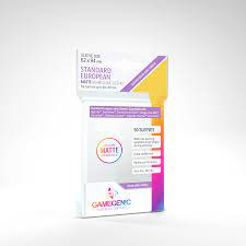 Gamegenic: Board Game Sleeves - Matte Standard European 50Ct (62mm x94mm) Board Game Sleeves Gamegenic