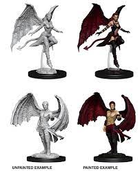D&D Nolzur's Marvelous Miniatures: W10 Succubus and Incubus Unpainted Miniatures WizKids