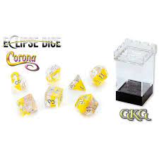 Gate Keeper Games: Corona Eclipse: 7-Die set Dice & Gaming Accessories Gate Keeper Games