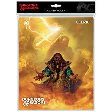 Ultra Pro: Cleric - Class Folio with Stickers for Dungeons & Dragons Tabletop RPGs Ultra Pro