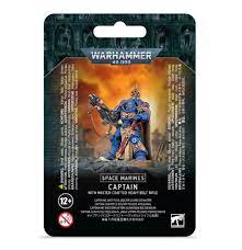 Space Marines: Captain with Master-crafted Heavy Bolt Rifle  Games Workshop Warhammer 40k Taps Games Edmonton Alberta