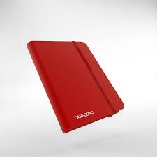 Gamegenic: 8-Pocket Casual Album - Red Binders & Pages Gamegenic