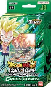 Dragon Ball Super: Dawn of the Z-Legends [DBS-B18]- Green Fusion Starter Deck Dragon Ball Super Sealed Bandai   
