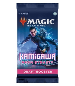 MTG Kamigawa: Neon Dynasty Draft Booster Pack MTG Sealed Wizards of the Coast   