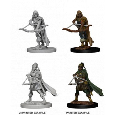 D&D Nolzur's Marvelous Miniatures: W1 Human Ranger Unpainted Miniatures WizKids