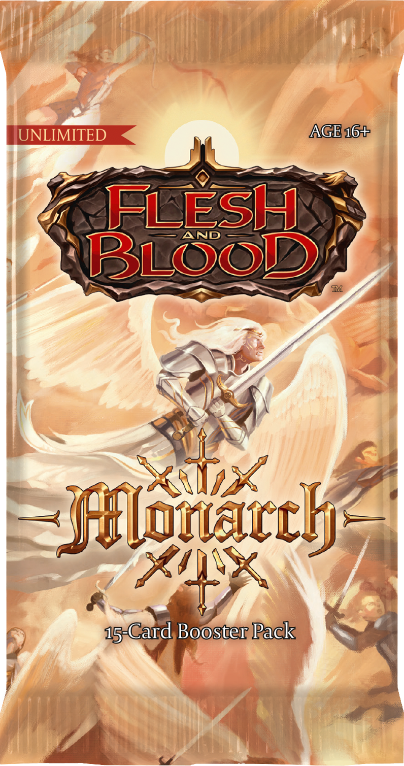 Flesh and Blood Monarch - Booster Box (Unlimited) Flesh And Blood Sealed Flesh And Blood   