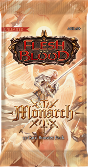 Flesh and Blood Monarch - Booster Box (Unlimited) Flesh And Blood Sealed Flesh And Blood   