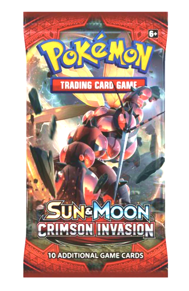 Pokémon Crimson Invasion Booster Pack Pokemon Sealed Pokémon   