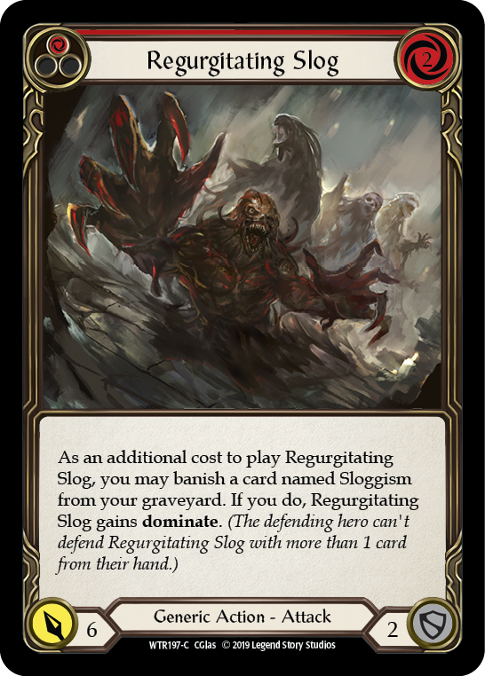 Regurgitating Slog (Red) [WTR197-C] Alpha Print Normal Flesh And Blood Single Flesh And Blood   