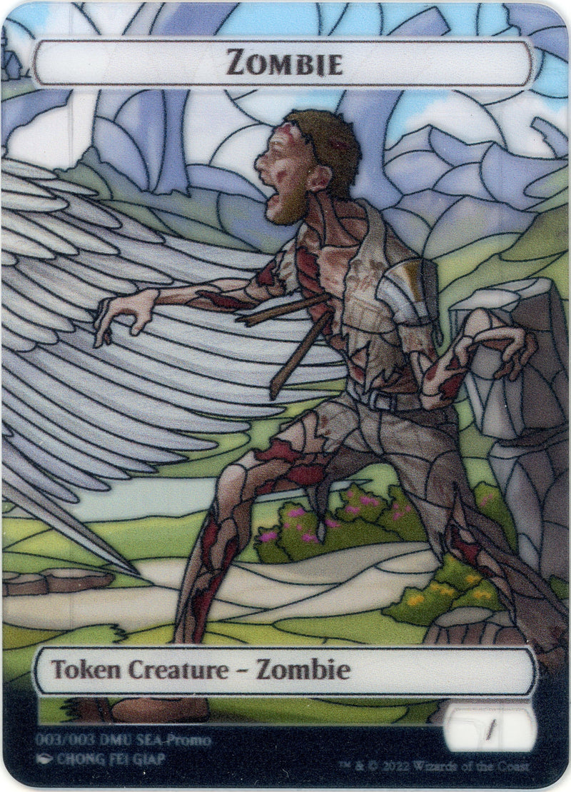 Zombie Token (SEA Exclusive) [Tokens] Dominaria United Tokens MTG Single Magic: The Gathering