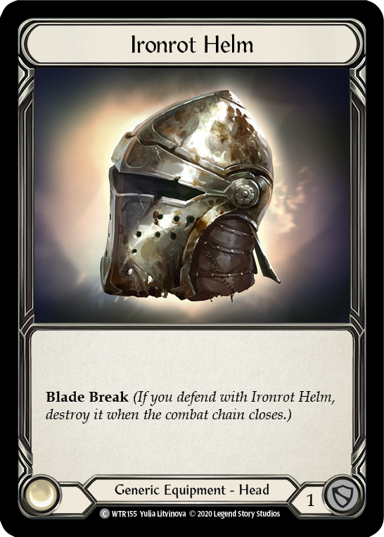 Ironrot Helm [WTR155] Unlimited Edition Normal Flesh And Blood Single Flesh And Blood   