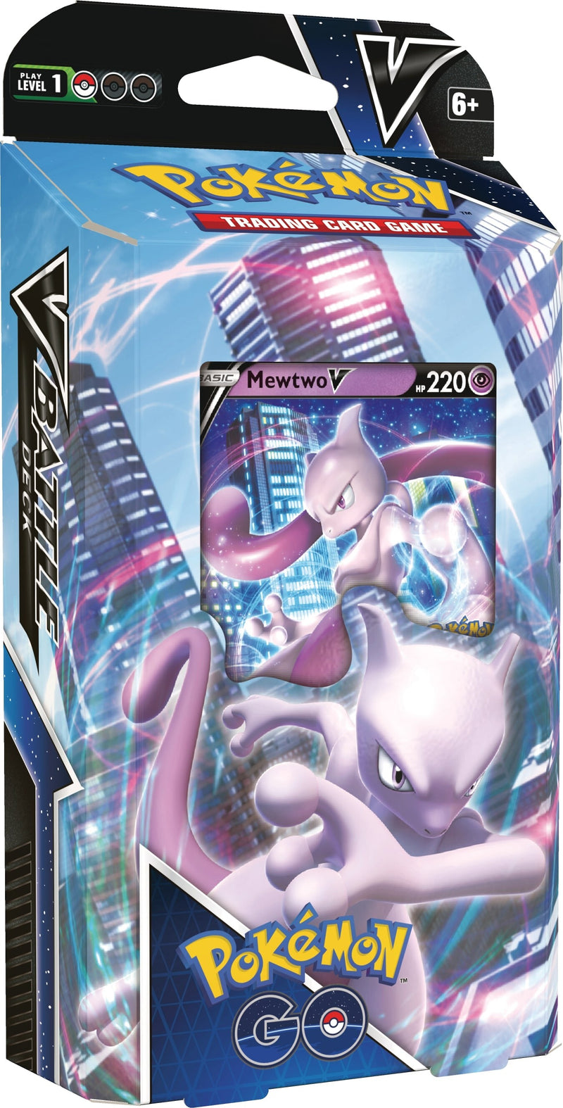 Pokémon GO V Battle Deck (Mewtwo V) Pokemon Sealed Pokémon   
