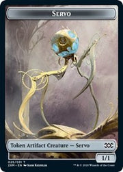 Servo // Shapeshifter Double-Sided Token [Tokens] Double Masters Tokens MTG Single Magic: The Gathering