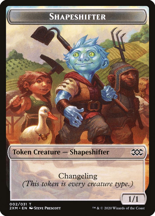 Shapeshifter Token [Tokens] Double Masters Tokens MTG Single Magic: The Gathering