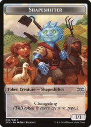 Myr (007) // Shapeshifter Double-Sided Token [Tokens] Double Masters Tokens MTG Single Magic: The Gathering
