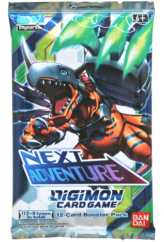 The Next Adventure - Booster Pack [BT07] Digimon Sealed Digimon   