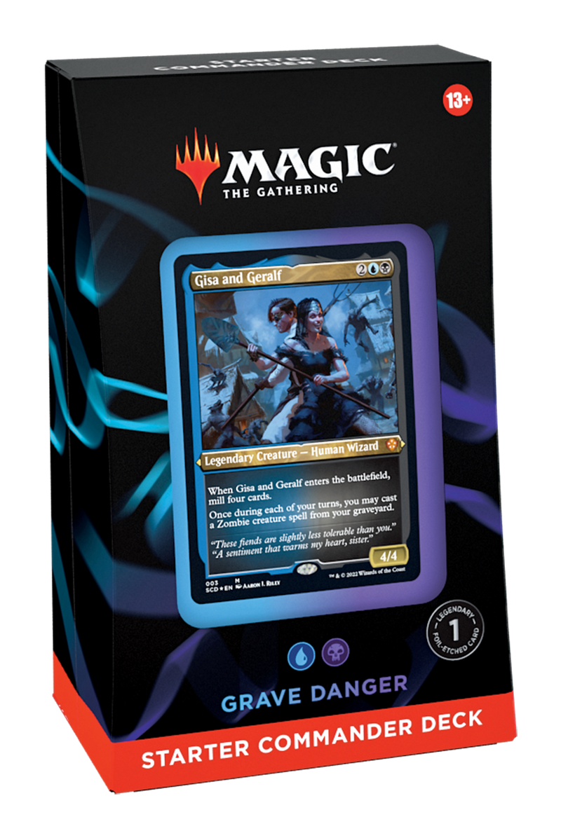 MTG Starter Commander Deck: Grave Danger MTG Sealed Magic: The Gathering   