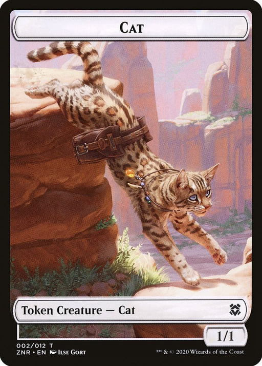 Cat Token [Tokens] Zendikar Rising Tokens MTG Single Magic: The Gathering