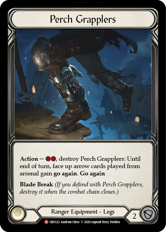Perch Grapplers [CRU122] 1st Edition Normal Flesh And Blood Single Flesh And Blood   