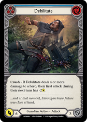 Debilitate (Blue) [WTR068-C] Alpha Print Normal Flesh And Blood Single Flesh And Blood   