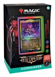 MTG Streets of New Capenna - Commander Deck (Riveteers Rampage) MTG Sealed Magic: The Gathering   