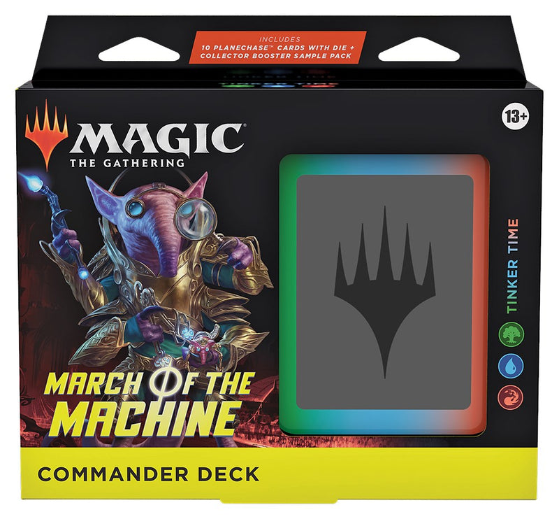 MTG March of the Machine Commander Deck: Tinker Time MTG Sealed Magic: The Gathering   