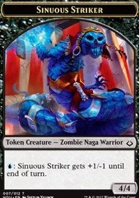 Sinuous Striker // Cat Double-Sided Token [Tokens] Hour of Devastation Tokens MTG Single Magic: The Gathering
