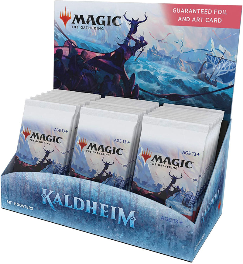 MTG Kaldheim - Set Booster Box MTG Sealed Magic: The Gathering   