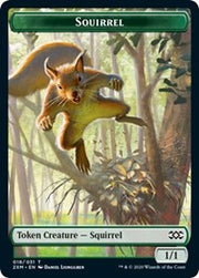Squirrel // Thopter (026) Double-Sided Token [Tokens] Double Masters Tokens MTG Single Magic: The Gathering