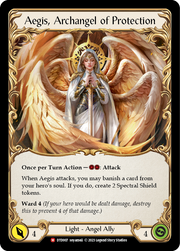 Figment of Protection // Aegis, Archangel of Protection [DTD007] (Dusk Till Dawn) Flesh And Blood Single Flesh And Blood   