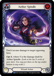 Aether Spindle (Red) [ARC126] Unlimited Edition Normal Flesh And Blood Single Flesh And Blood   
