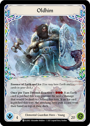 Oldhim // Frostbite [ELE111] (Tales of Aria)  1st Edition Normal Flesh And Blood Single Flesh And Blood   