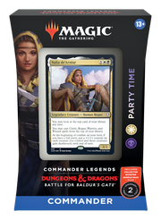 MTG Commander Legends: Battle for Baldur's Gate - Commander Deck (Party Time) MTG Sealed Magic: The Gathering   