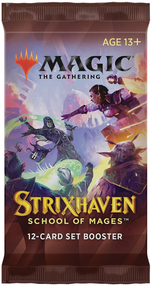 MTG Strixhaven: School of Mages - Set Booster Pack MTG Sealed Magic: The Gathering   