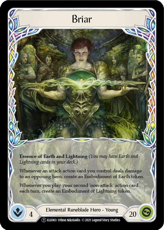 Briar // Frostbite [U-ELE063] Unlimited Normal Flesh And Blood Single Flesh And Blood   