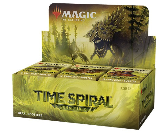 Time Spiral Remastered Draft Booster Box  Wizards of the Coast MTG Sealed Taps Games Edmonton Alberta