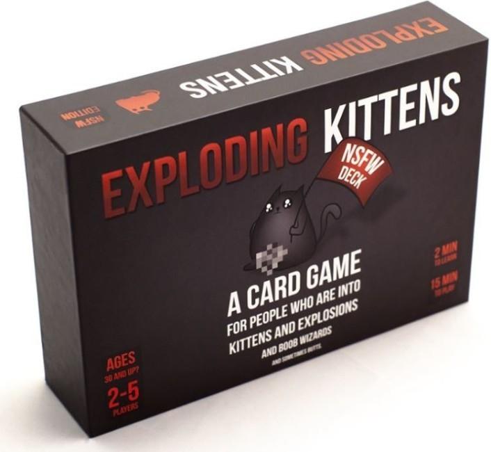 Exploding Kittens Nsfw Edition  Asmodee Board Games Taps Games Edmonton Alberta