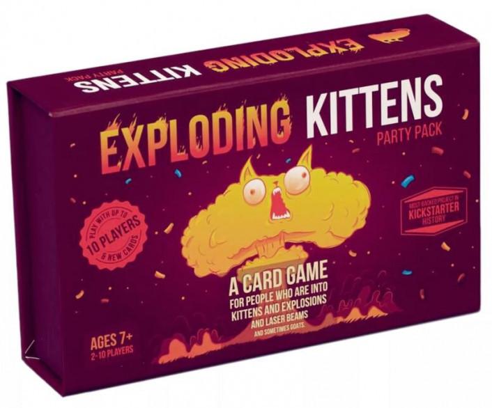 Exploding Kittens Party Pack  Exploding Kittens Board Games Taps Games Edmonton Alberta