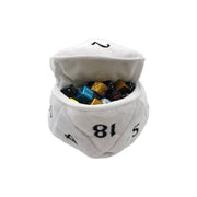 D20 Plush Dice Bag - White Toys & Plushes Ultra Pro   