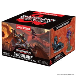 D&D Icons Of The Realms: Dragonlance: Shadow of the Dragon Queen Super Booster RPG Miniatures WizKids   